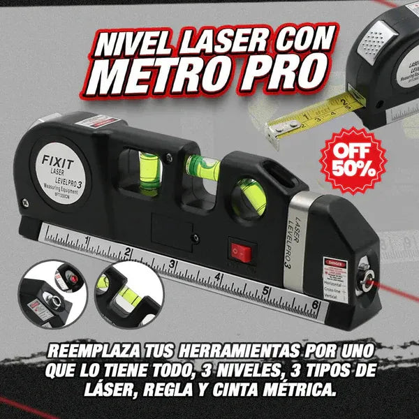 Metro Láser 3 en 1: El secreto para instalaciones sin errores
