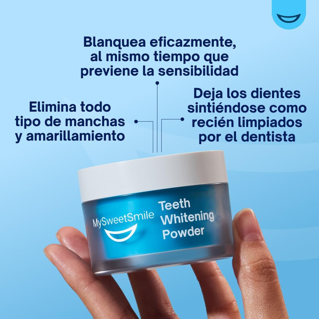 MySweetSmile™ – Polvo Blanqueador Dental Avanzado