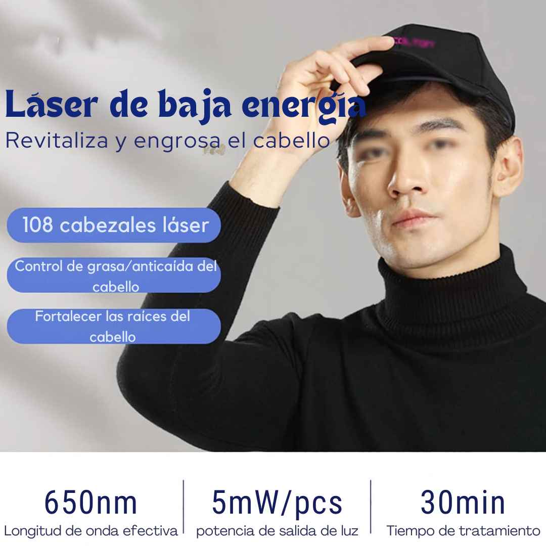 Growth Cap™ – Tecnología LED para el Renacer Capilar