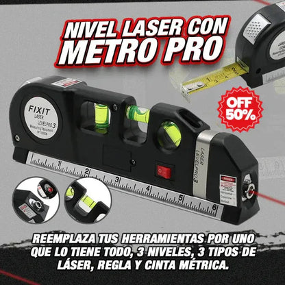 Metro Láser 3 en 1: El secreto para instalaciones sin errores