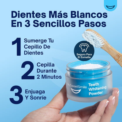MySweetSmile™ – Polvo Blanqueador Dental Avanzado