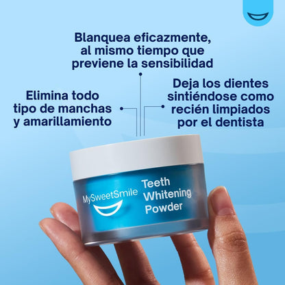 MySweetSmile™ – Polvo Blanqueador Dental Avanzado