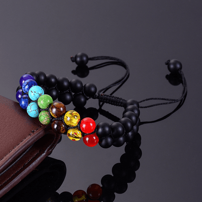 Pulsera 7 Chakras 🧘🏽‍♀️Equilibra energía🧘🏽‍♀️+ ACEITE DE ACTIVACION GRATIS